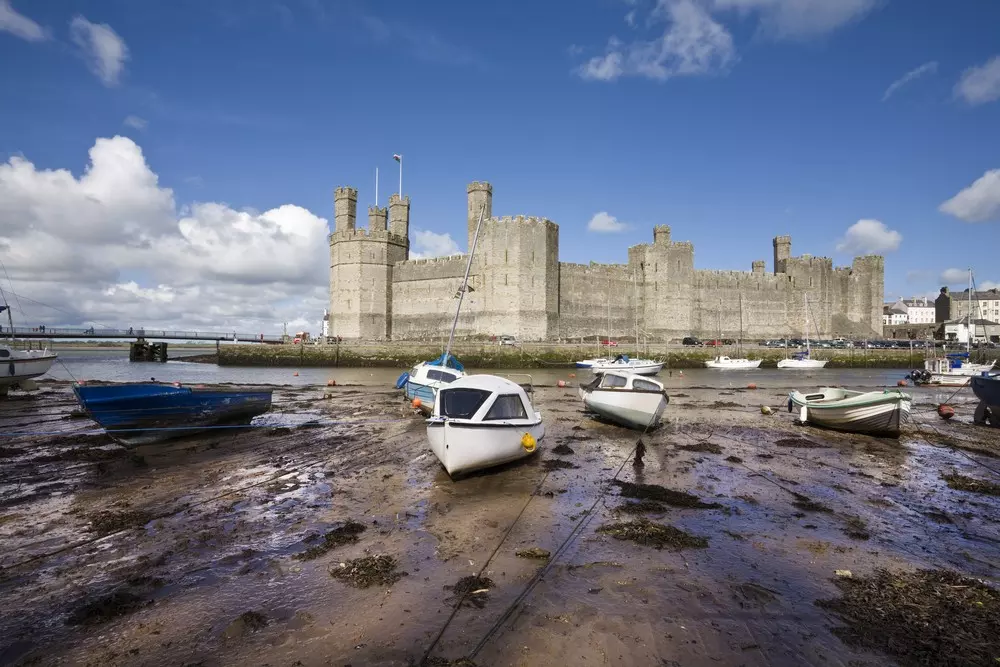 Caernarfon Castle - © Panglossian/shutterstock Castle