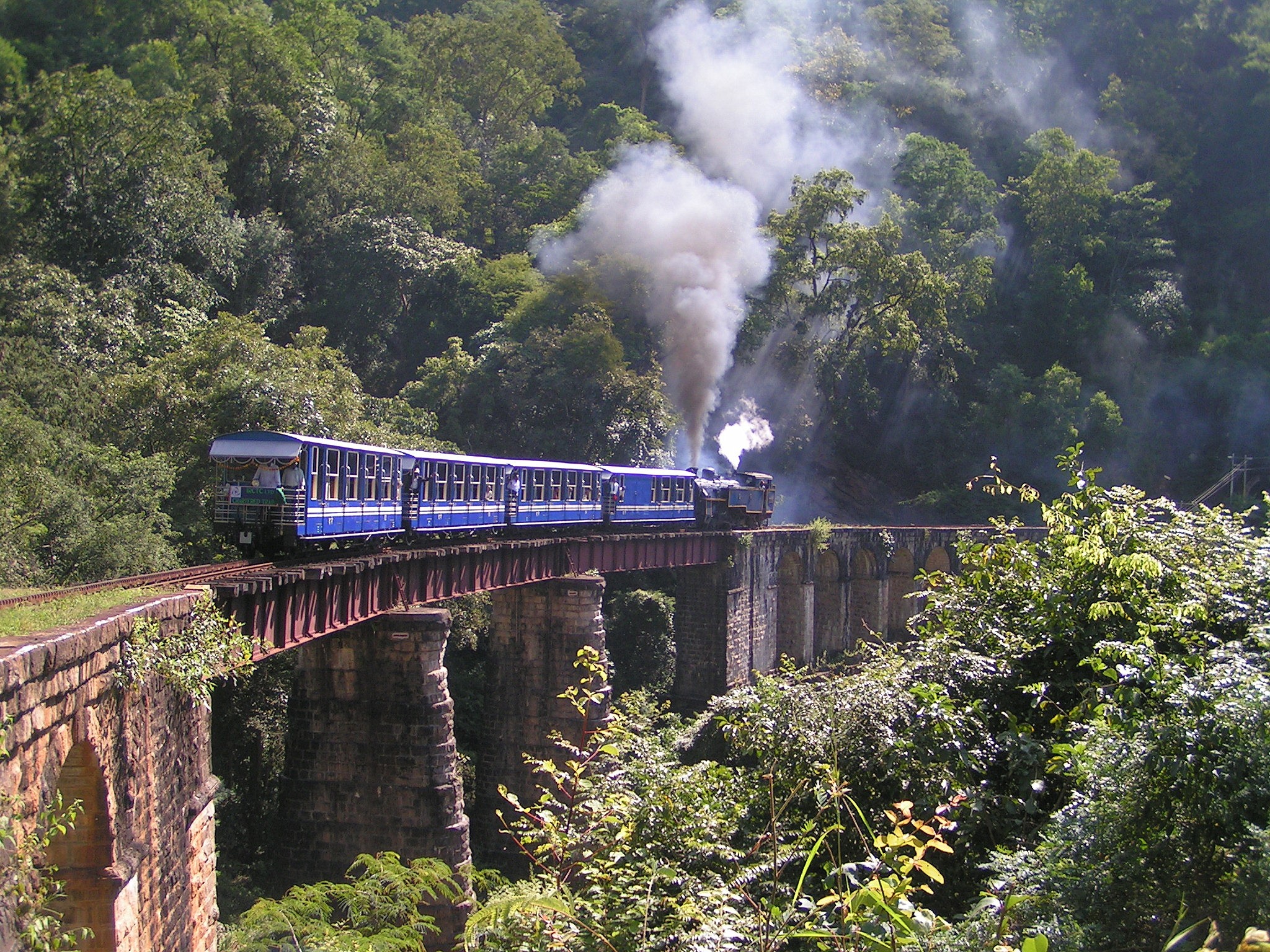 Nilgiri Railway - © Bob Cable Steam train