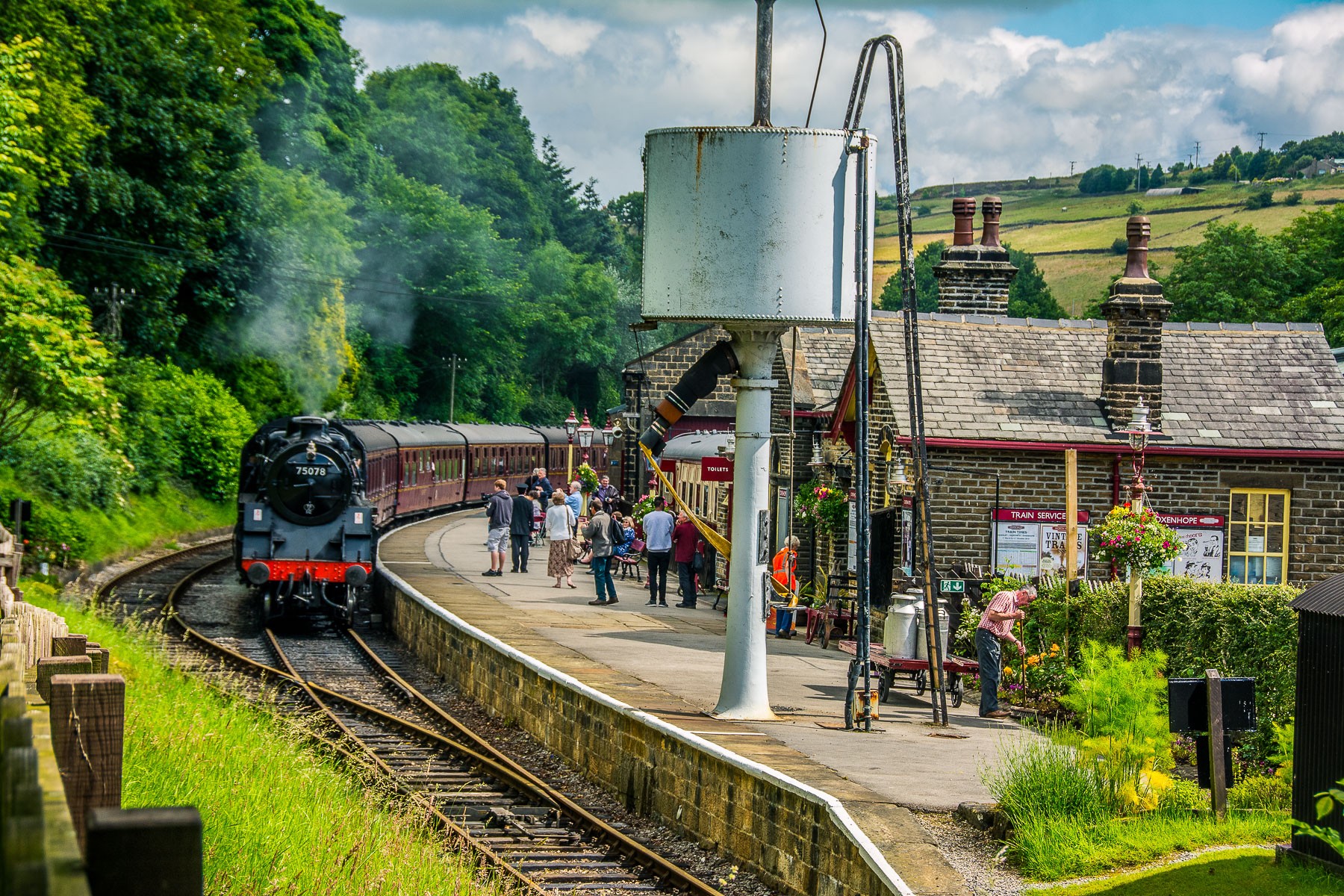 Keighley and Worth Valley Railway Station
